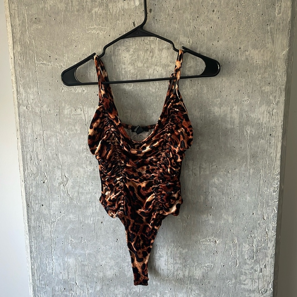 NWT F21 Cheetah Print Bodysuit 🐆